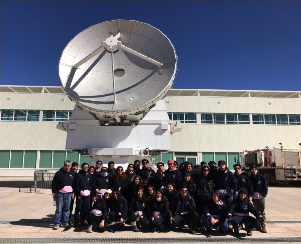 Por tercer año consecutivo los Matemáticos de 4°medio visitan Observatorio ALMA