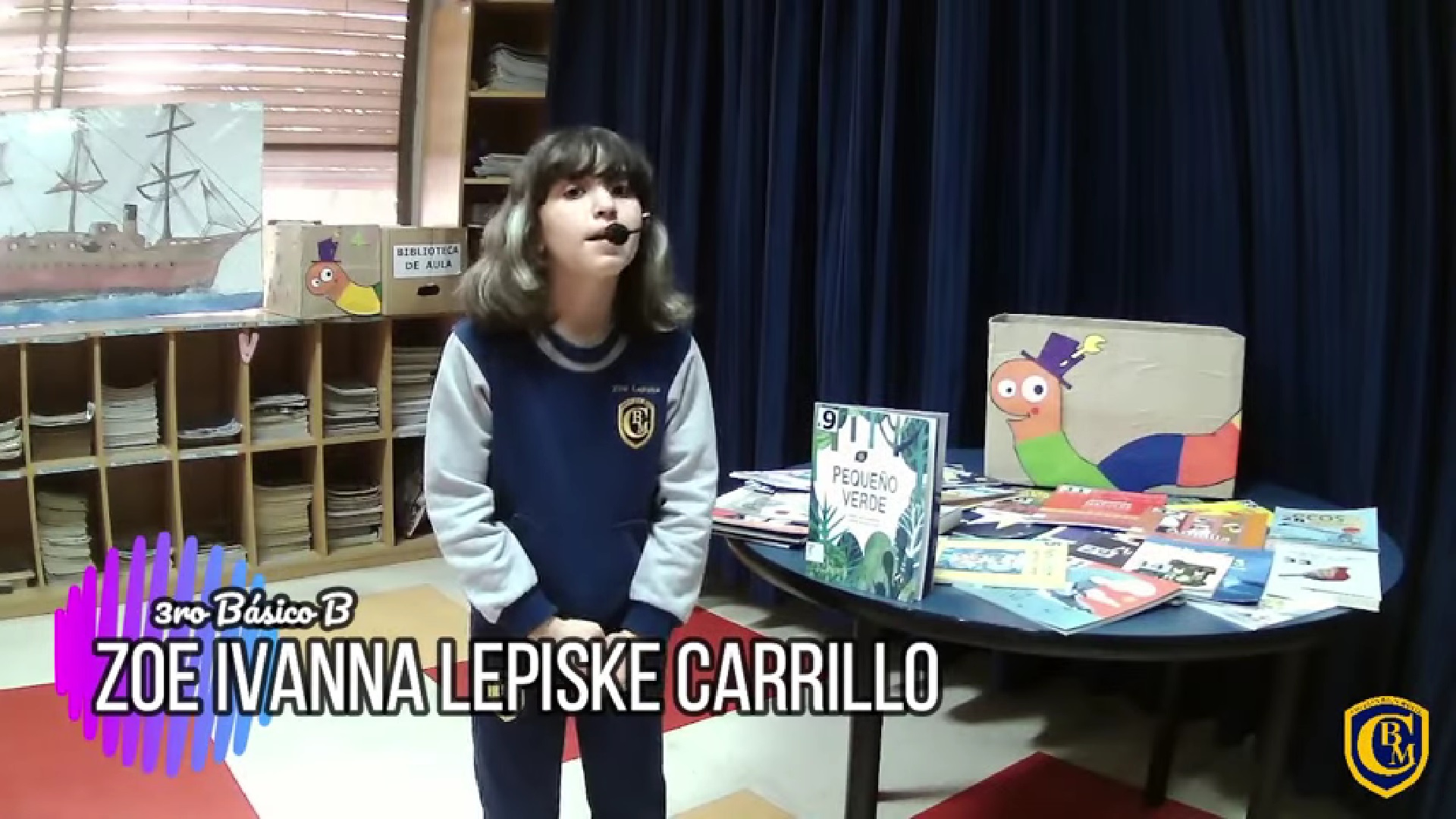 Nuestra alumna Zoe Lepiske fue destacada entre los participantes de “Booktubers”