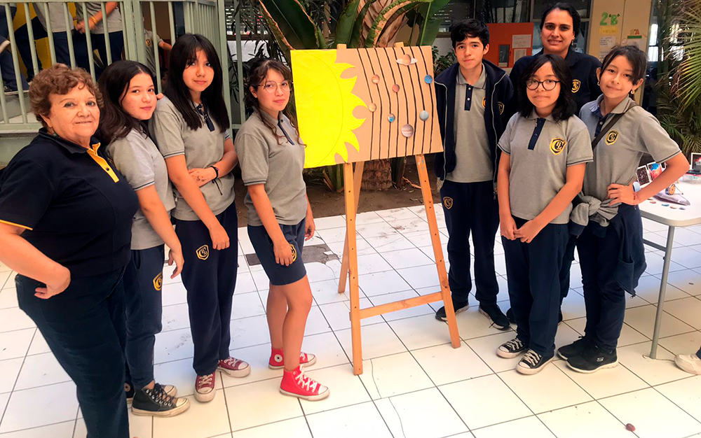 Celebración del Día de la Astronomía en nuestro Colegio Bajo Molle