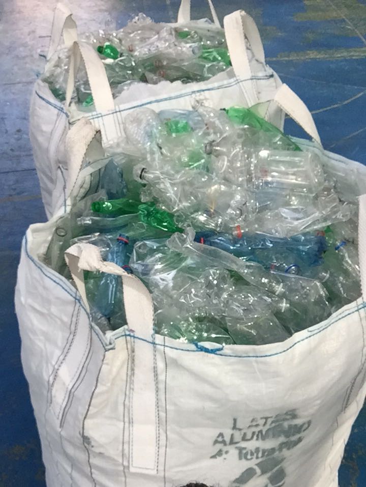 Exitosa colecta de plástico para reciclaje!