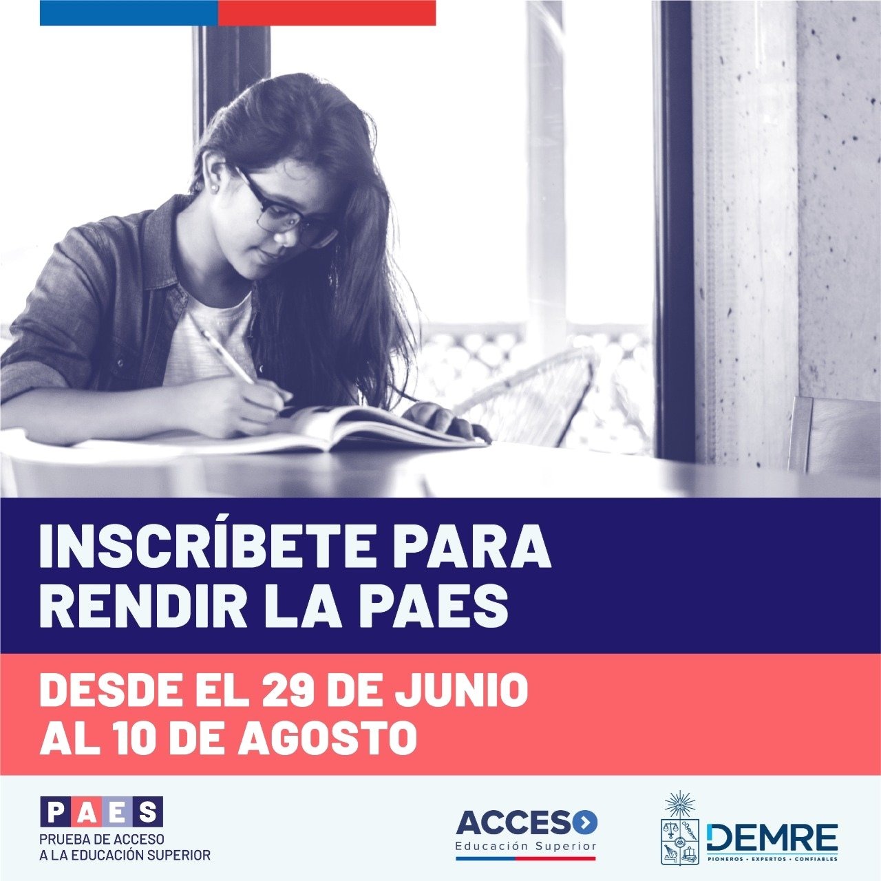 ¡Comenzó la inscripción a la Prueba de Acceso a la Educación Superior #PAES!