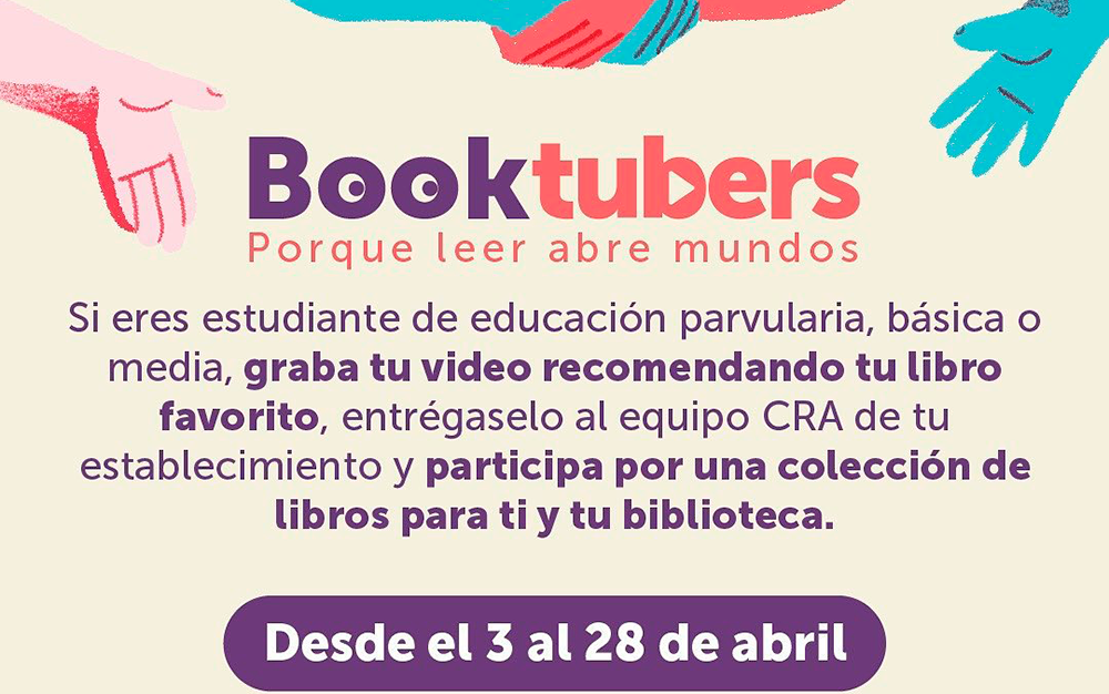 ¡Crea un video presentando tu libro favorito y participa en Booktubers 2023!