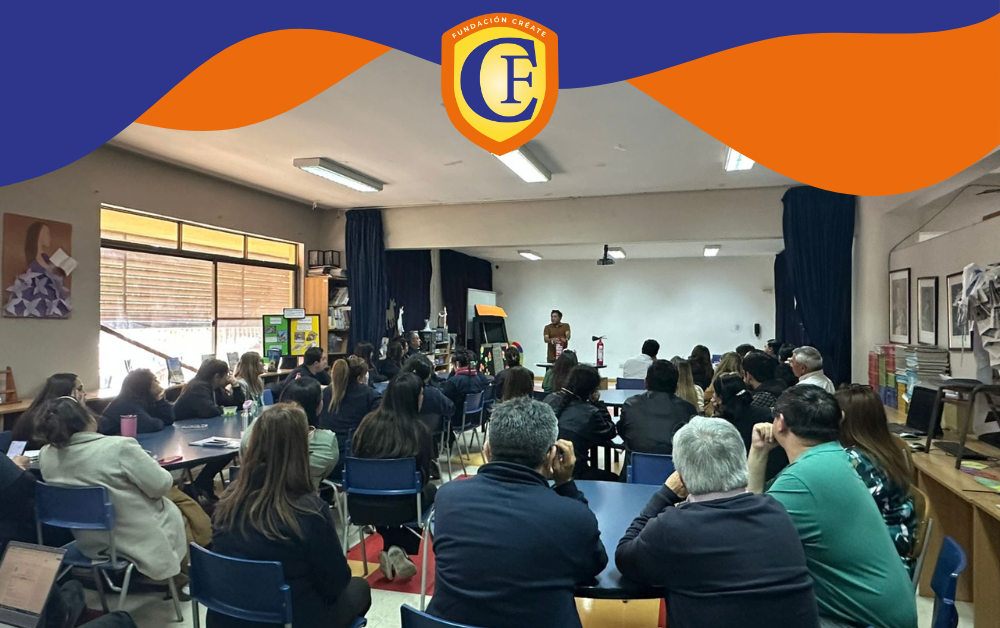 Fundación Créate iniciará ciclo de capacitaciones para docentes y funcionarios de Colegio Bajo Molle y Bulnes