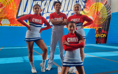 Estudiantes de nuestro colegio representarán a Chile en Panamericano de Cheerleading