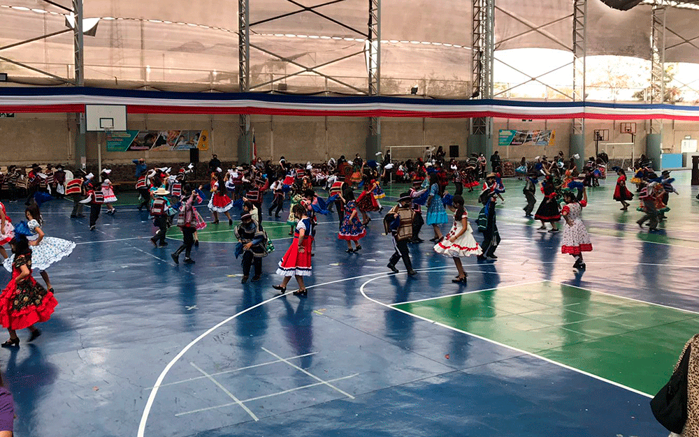 Comenzó la semana de Fiestas Patrias en nuestro Colegio Bajo Molle