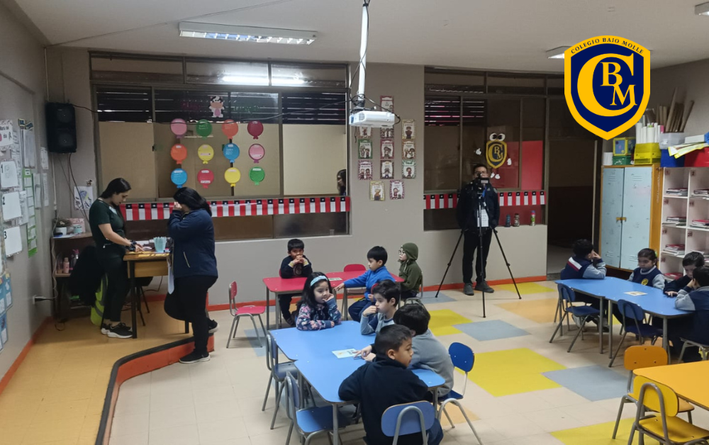 Colegio Bajo Molle realizó grabaciones de clases para la Evaluación Docente