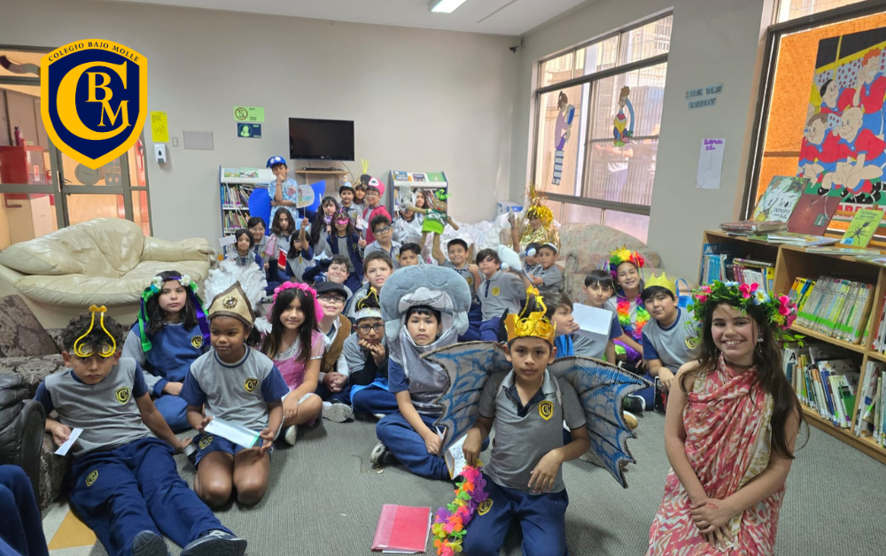 Estudiantes de Cuarto Básico dieron vida a los personajes de El archipiélago de las Puntuadas