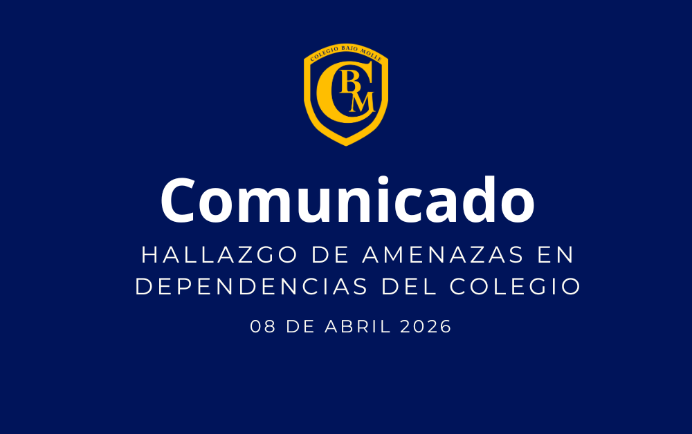 Comunicado Oficial: Situación de amenaza al interior del colegio