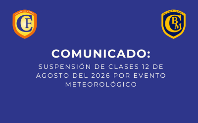Comunicado: Suspensión de clases 12 de agosto 2026 por evento meteorológico en Iquique