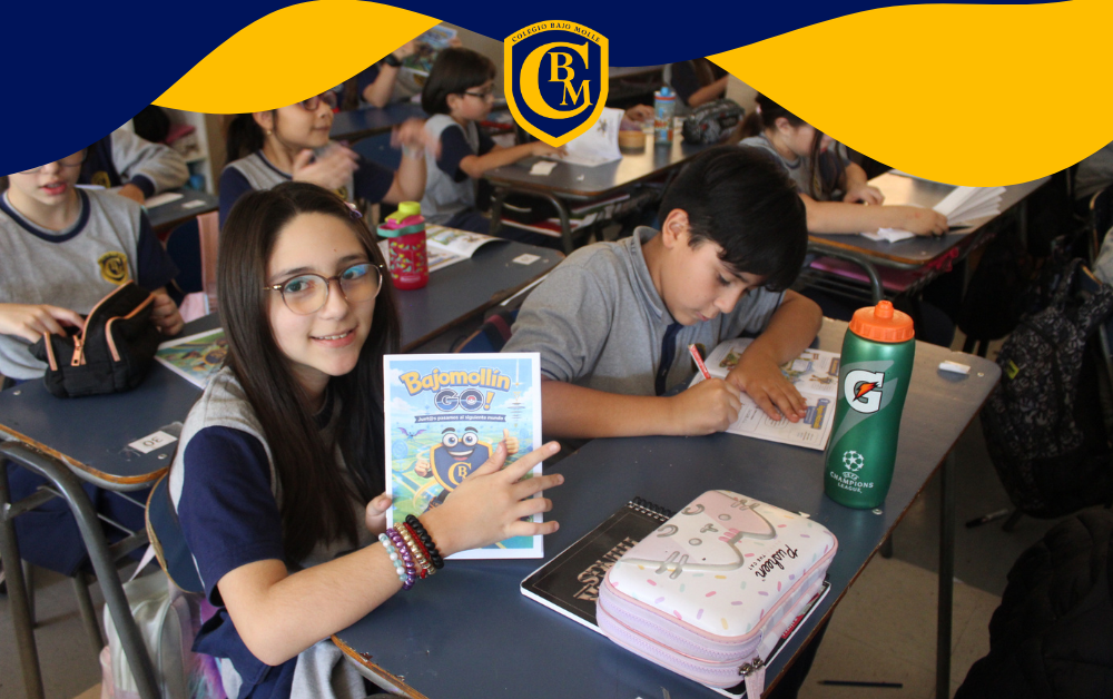 Equipo de Convivencia Educativa lanzó la bitácora pedagógica “Bajomollín GO” para estudiantes de 4° básico