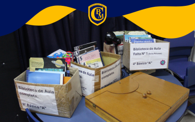 Colegio Bajo Molle fortalece el hábito lector con entrega de bibliotecas de aula