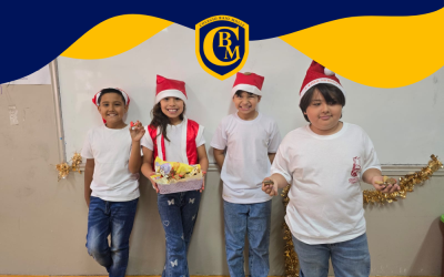 Alumnos de 3º y 4º Básico fortalecen la escritura a través de recetas navideñas