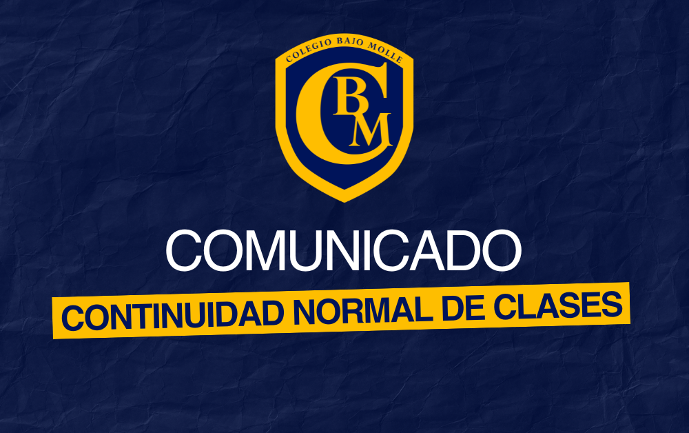Colegio Bajo Molle informa continuidad normal de las clases tras cierre del proceso de negociación