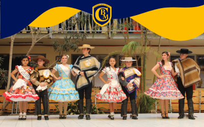 Con un pie de cueca el Colegio Bajo Molle dio inicio a las actividades del Mes de la Chilenidad