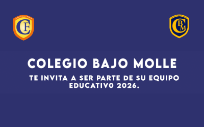Colegio Bajo Molle abre convocatoria para integrar su equipo educativo 2026