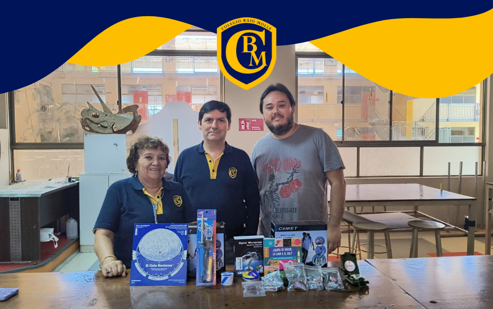 Taller de Ciencia del Colegio Bajo Molle recibió implementos para proyectos de la Academia IIE de Explora Tarapacá