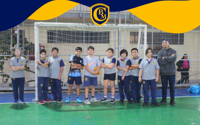 Colegio Bajo Molle fue sede de encuentro amistoso de handball junto al Colegio Bulnes