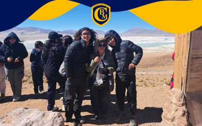 Estudiantes  Saeed Miranda y Matías Barraza, de 4° Medio B participaron en experiencia científica sobre biodiversidad en la Laguna del Huasco