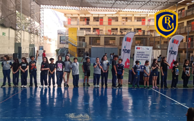 Estudiantes de 4° básico fueron premiados en la segunda jornada de los Juegos Predeportivos Escolares