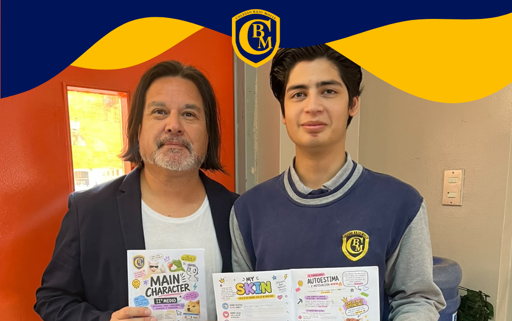 “Main Character”: Colegio Bajo Molle implementó bitácora de autoconocimiento para estudiantes de II° Medio
