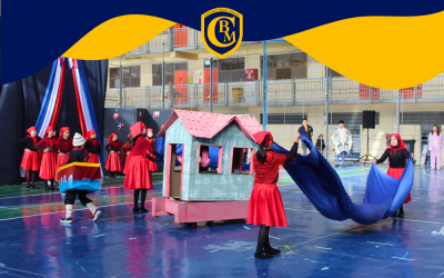 Estudiantes de Kínder a 4° básico presentaron bailes folclóricos a la comunidad educativa