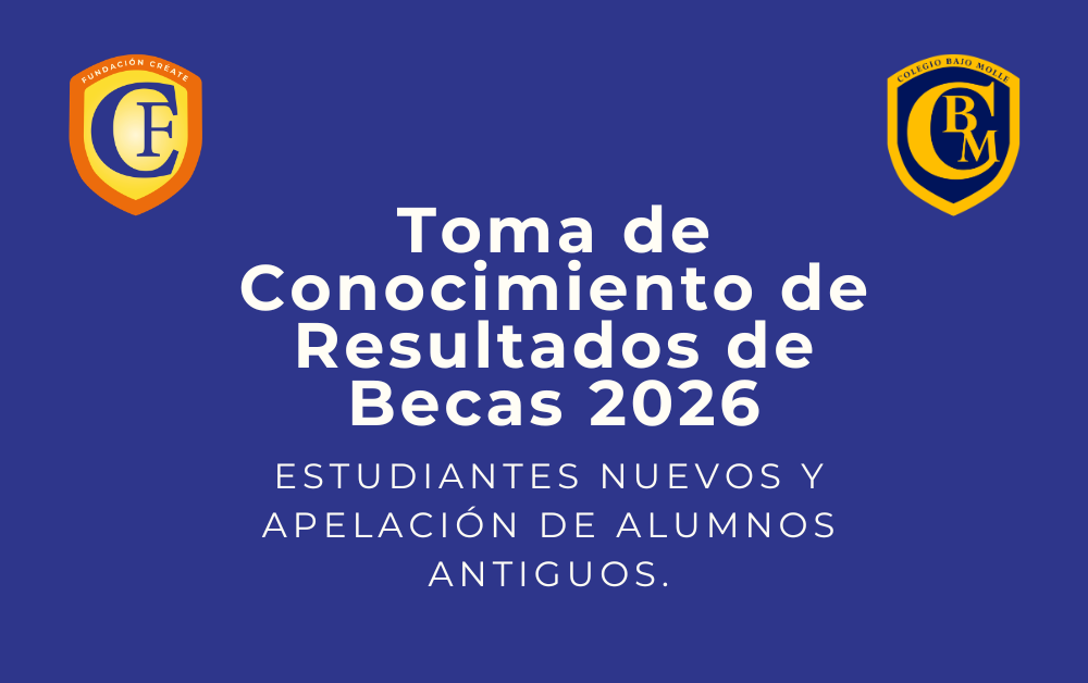 Toma de Conocimiento de Resultados de Becas 2026: Estudiantes nuevos y apelación de alumnos antiguos