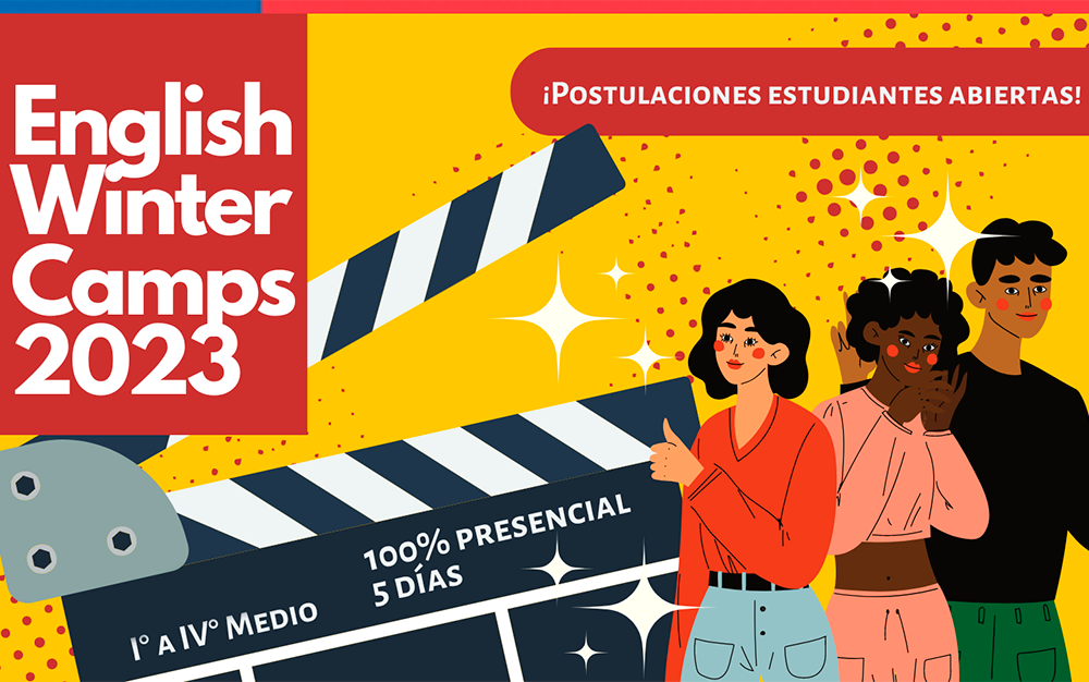 Postula a los English Winter Camps 2023 para estudiantes de I° a IV° Medio